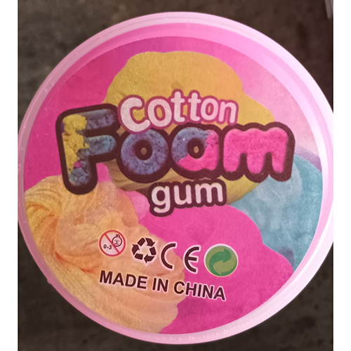 Cotton Foam gum — Toy slime