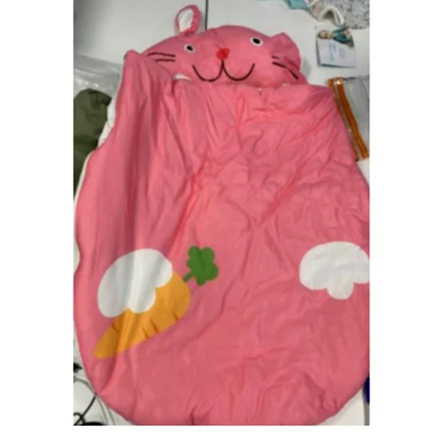 One-Piece Anti-Kick Knitted Baby Sleeping Bag