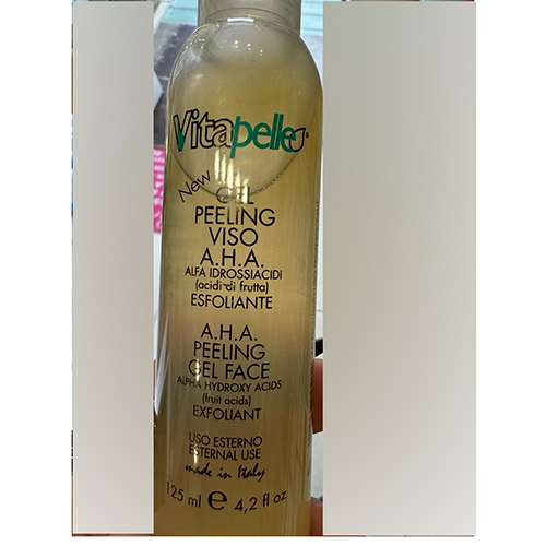 vitapelle — Gel peeling viso