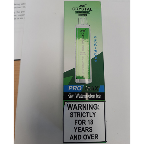 JNR Crystal Pro Max 5000+ puff