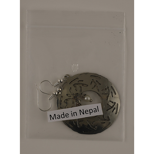 White Metal Sundai Earring