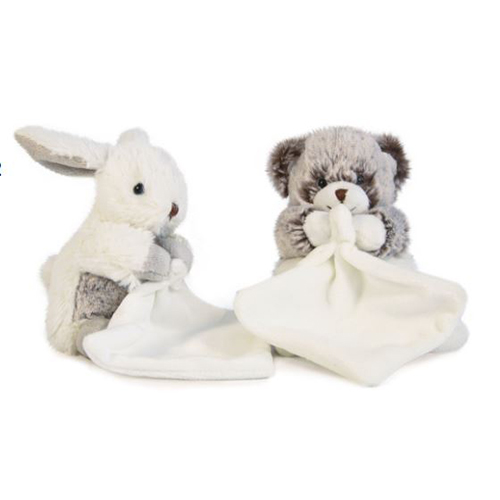 Baby Nat — Pantin PM avec Doudou 15cm assortiment x 2
