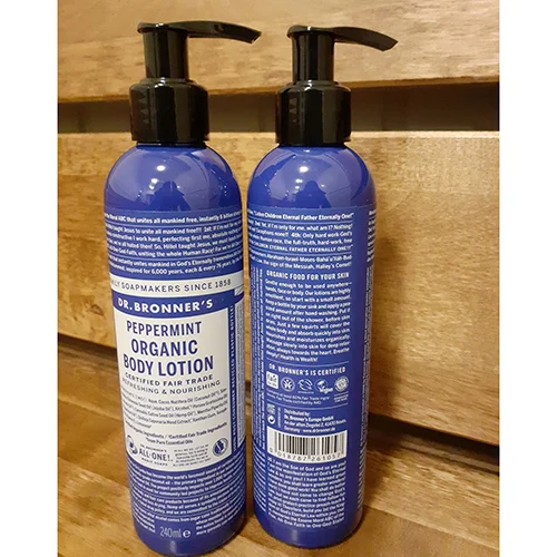 Dr. Bronner's — Peppermint Organic Body Lotion