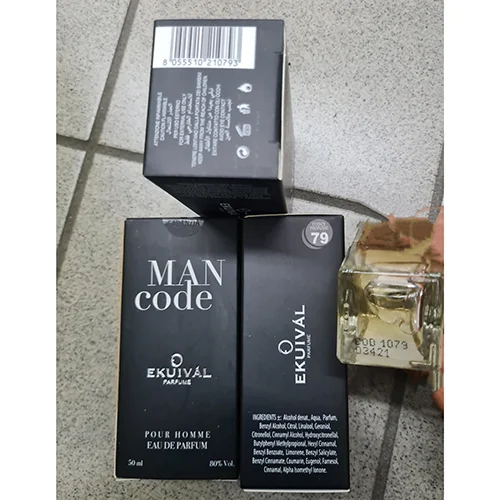 EKUIVAL PARFUME — Man code