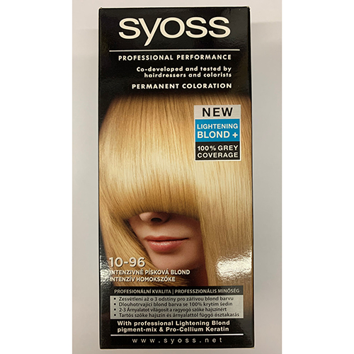 syoss — Professional Performance Permanent 10-96  Hair dye