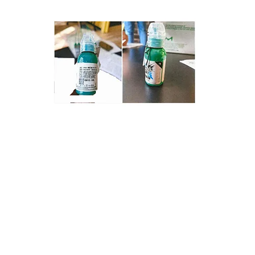WORLD FAMOUS TATTOO — Pastel Green 2