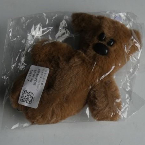 Keyring with soft toy
