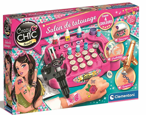 Clementoni — Crazy Chic Beauty Salon de Tatouage