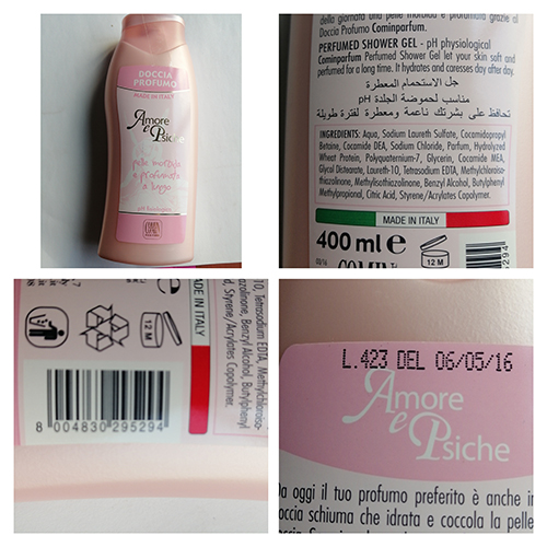 Comin parfum — Amore e Psiche