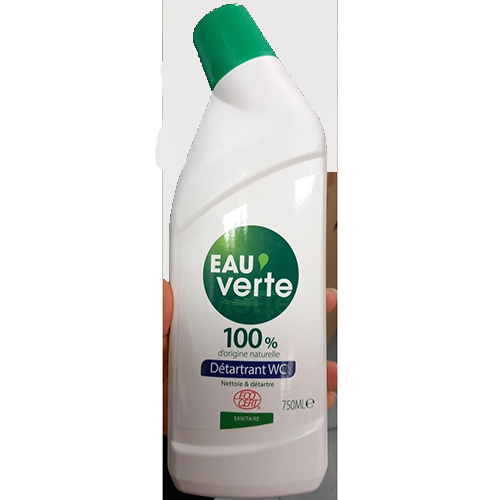 EAU VERTE — Détartrant WC
