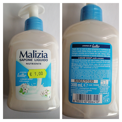 Malizia — Sapone liquido nutriente