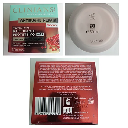 Clinians — Antirughe repair