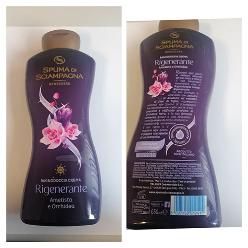 SPUMA DI SCIAMPAGNA — Benessere RIGENERANTE