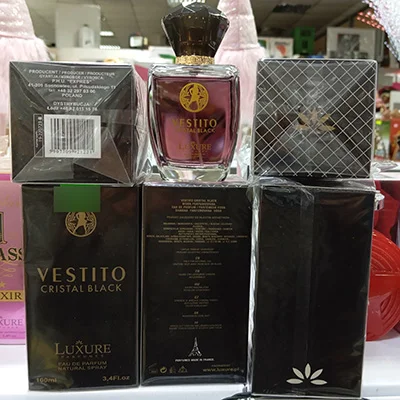 LUXURE PARFUMES — VESTITO CRISTAL BLACK