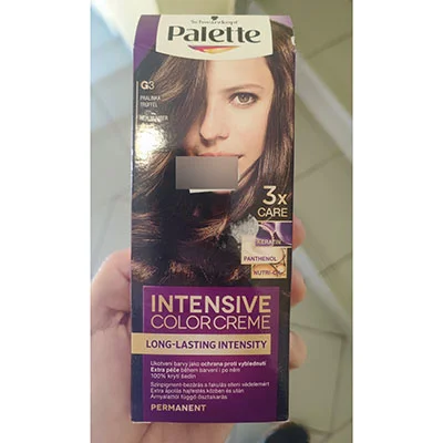Schwarzkopf Palette — LONG-LASTING INTENSITY, PERMANENT, G3, 4-5, 3x CARE