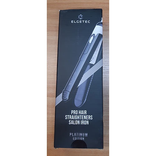 Elgetec — Pro Hair Straighteners Salon Iron Platinum Edition