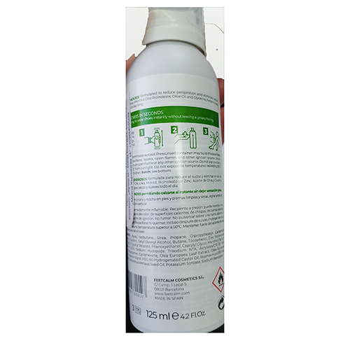 FEETCALM SWEATY FEET MOUSSE