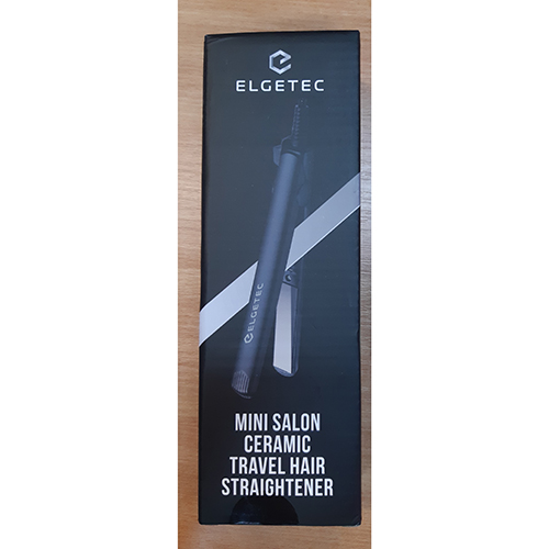 Elgetec — Mini Salon Ceramic Travel Hair Straightener