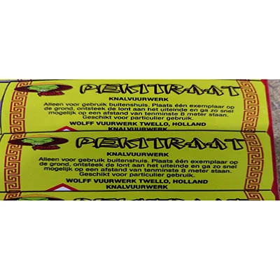 Wolff Vuurwerk — PEKITRAAT