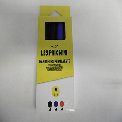 Prix Mini — Marqueurs permanents
