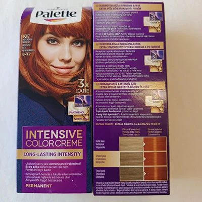 Schwarzkopf Palette — LONG-LASTING INTENSITY, PERMANENT, KI7, 8-77, 3x CARE