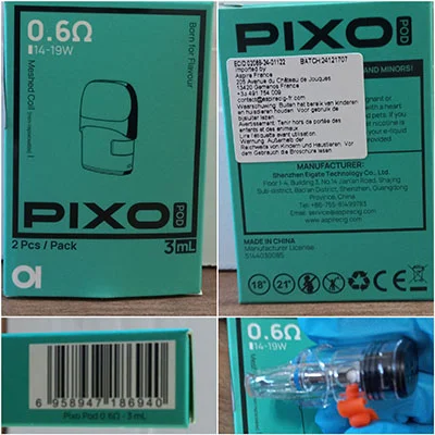 Aspire — Pixo Pods