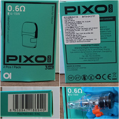 Aspire — Pixo Pods