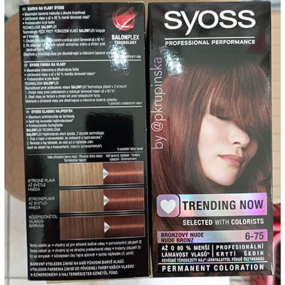 syoss — TRENDING NOW SELECTED WITH COLORISTS