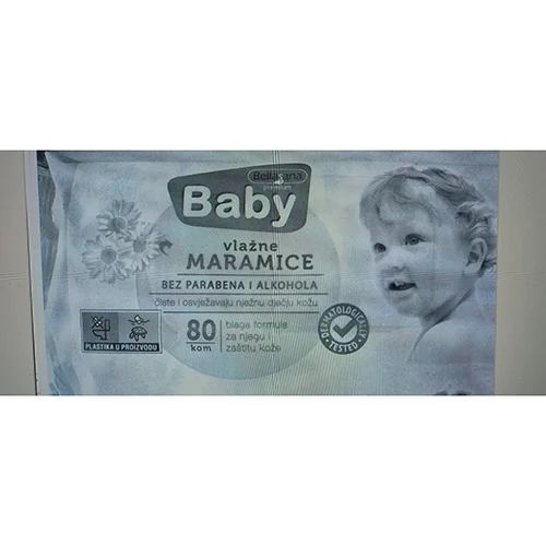 Bellasana BABY — wet wipes without parabens and alcohol 80/1