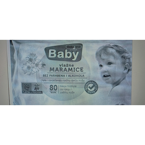 Bellasana BABY — wet wipes without parabens and alcohol 80/1