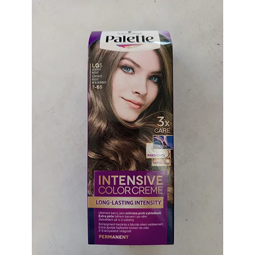 Schwarzkopf Palette — LONG-LASTING INTENSITY, PERMANENT, 7-65, LG5, 3x CARE