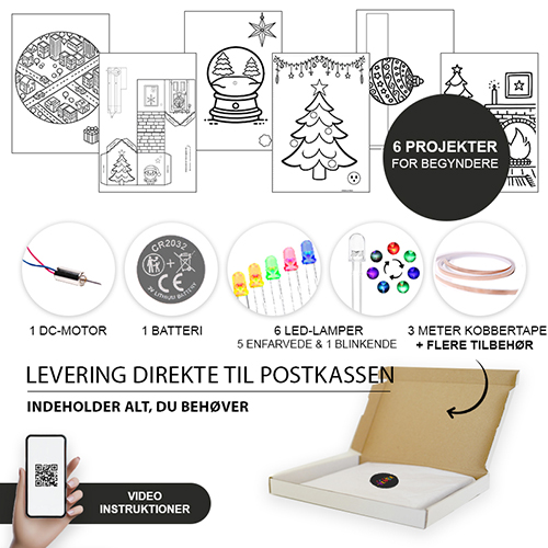 Mini ventor — STEM Educational Craft Kit – Teknikhobby Julekit