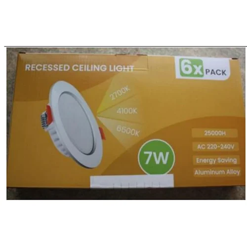 Recessed Ceiling Light (6pcs)