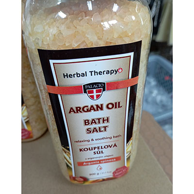 PALACIO — BATH SALT relaxing & soothing bath Argania spinosa
