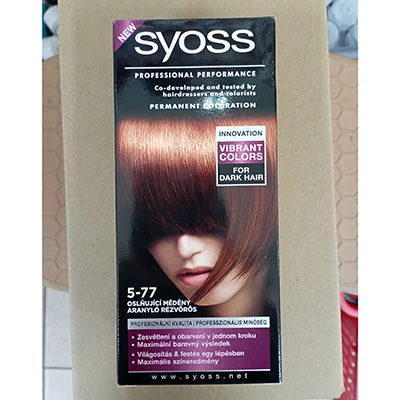 syoss — NEW INNOVATION VIBRANT COLORS FOR DARK HAIR