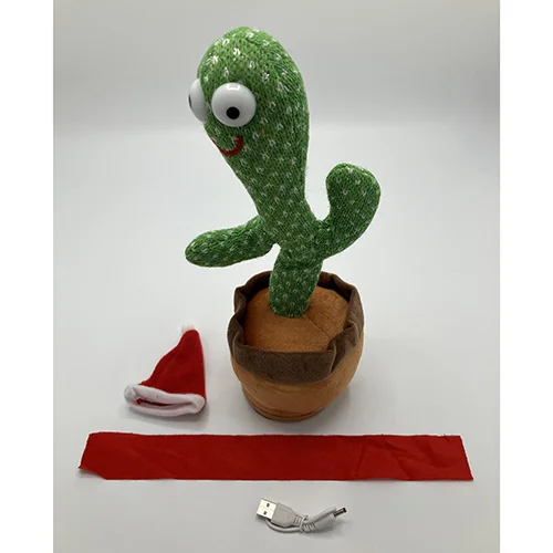 Electric plush toy, cactus