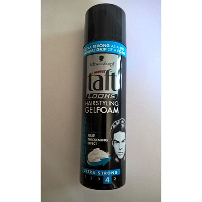 TAFT — Hairstyling gelfoam, ultra strong