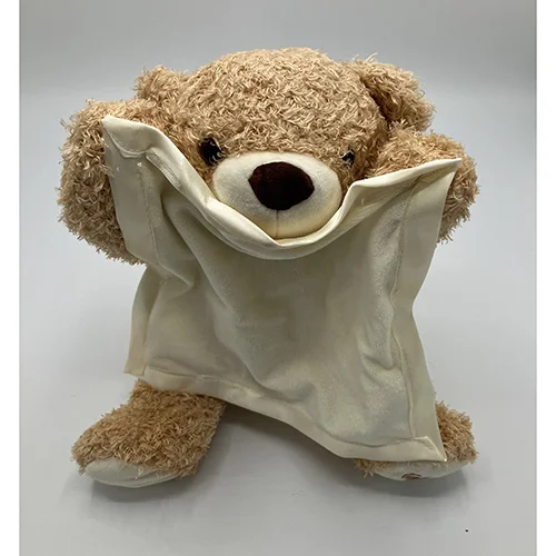 Electric plush toy, brown bear