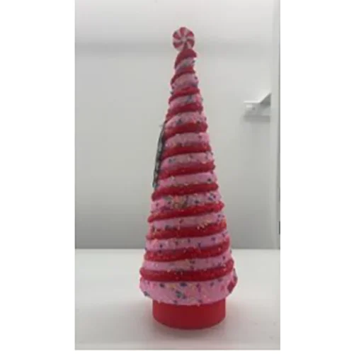 Matalan — Stripe Tree Christmas Decoration