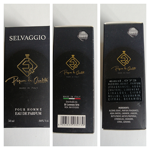 PARFUME DE QUALITE — SELVAGGIO