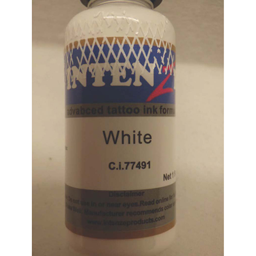 INTENZE — Tattoo Ink White C.i.77491