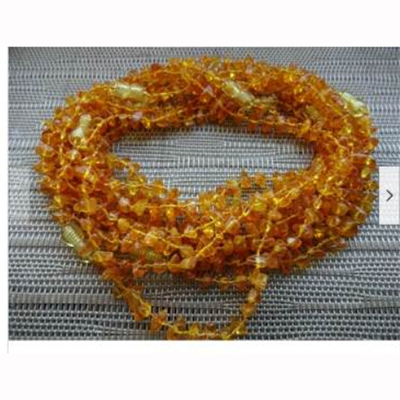 Ambre baltique véritable colliers bébé, 33 cm. Miel