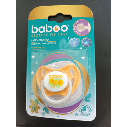 baboo — latex soother 0+M