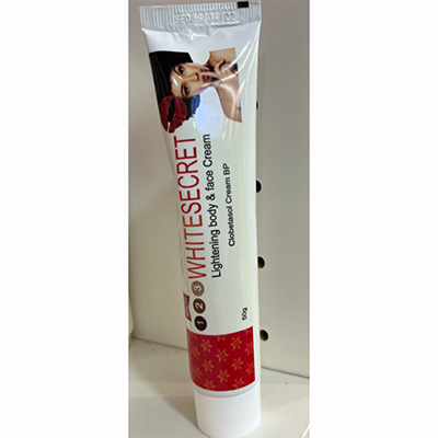 White Secret — lightening body & face cream