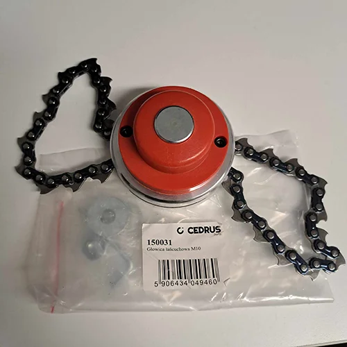Cedrus — Trimmer attachment with chains