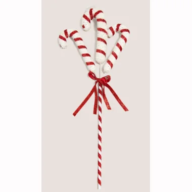 Matalan — Candy Cane Pick Christmas Decoration