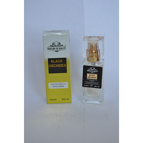 PARFUMS DE QUALITE' — black Orchidea