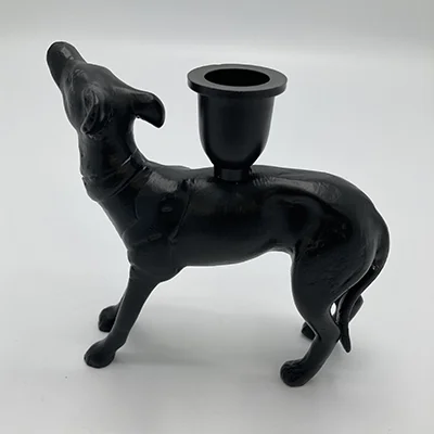 Wikholmform — Candle holder, black dog
