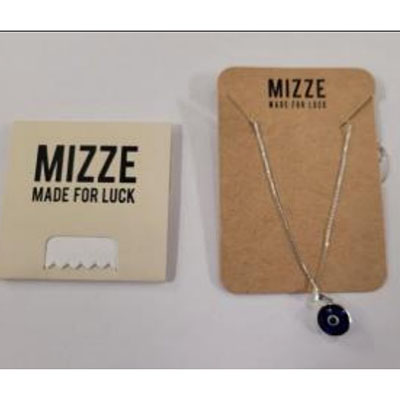 Suntrader — Silver Evil Eye Necklace