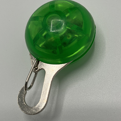 LED clip-on pet safety light for you and your dog